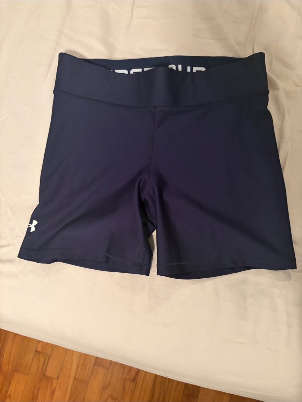 Under Armour Navy Performance Women's Training Shorts